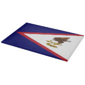 Planche À Découper drapeau des Samoa américaines (Coin)