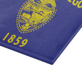 Planche À Découper Drapeau d'État de l'Oregon, États-Unis (Coin)