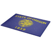 Planche À Découper Drapeau d'État de l'Oregon, États-Unis (Coin)
