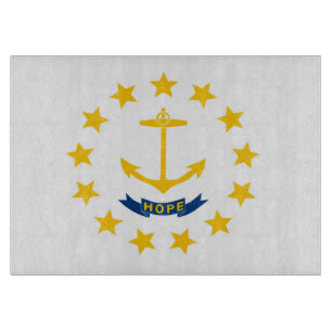 Planche À Découper Drapeau d'État de Rhode Island, États-Unis