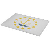 Planche À Découper Drapeau d'État de Rhode Island, États-Unis (Coin)