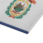 Planche À Découper Drapeau d'État de Virginie-Occidentale, États-Unis (Coin)