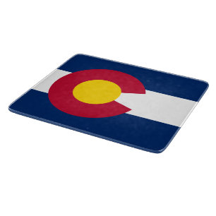 Planche À Découper Drapeau d'Etat du Colorado