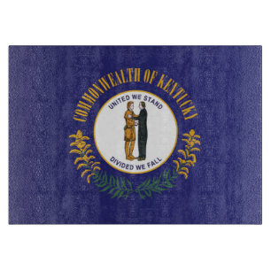 Planche À Découper Drapeau d'État du Kentucky, États-Unis