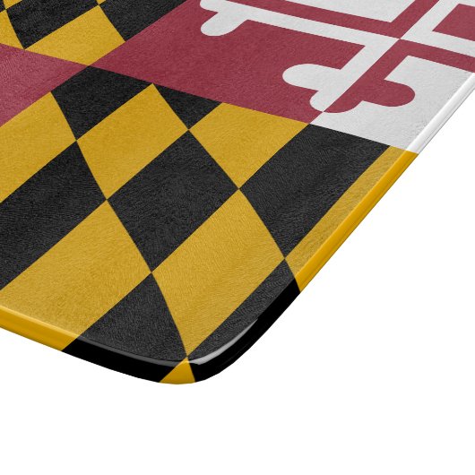 Planche À Découper Drapeau d'État du Maryland (Coin)