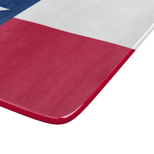 Planche À Découper Drapeau d'état du Texas - couleur authentique de (Coin)