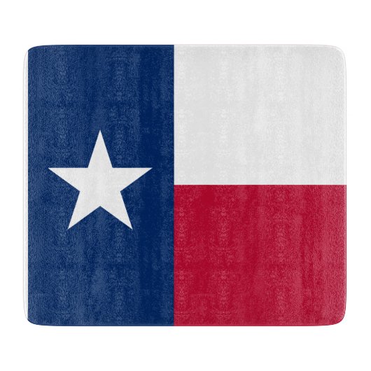 Planche À Découper Drapeau d'État texan (Texas) (Devant)