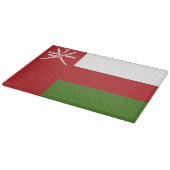 Planche À Découper Drapeau d'Oman (Coin)