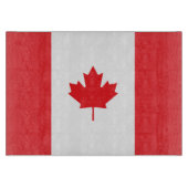 Planche À Découper Drapeau du Canada (Devant)