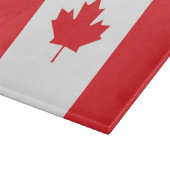 Planche À Découper Drapeau du Canada (Coin)