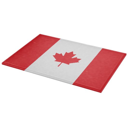 Planche À Découper Drapeau du Canada (Coin)