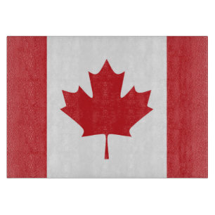 Planche À Découper Drapeau du Canada