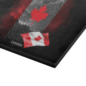 Planche À Découper Drapeau du Canada (Coin)