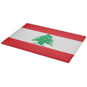 Planche À Découper drapeau du Liban (Coin)