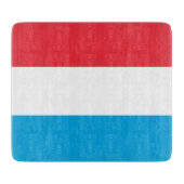 Planche À Découper Drapeau du Luxembourg (Devant)