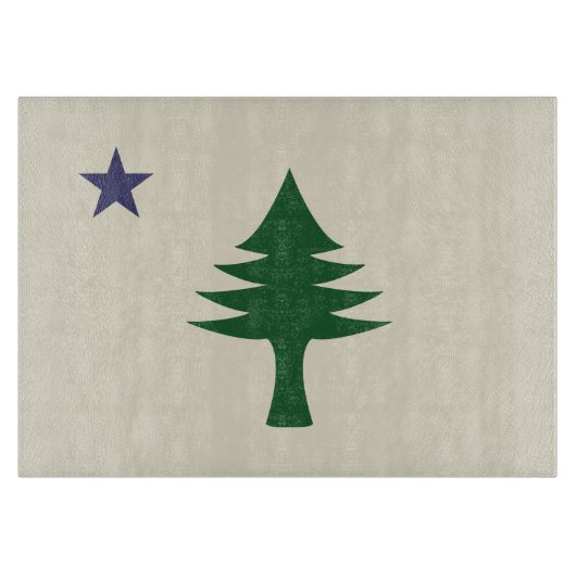 Planche À Découper Drapeau du Maine 1901 (Devant)