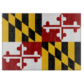 Planche À Découper Drapeau du Maryland (Devant)