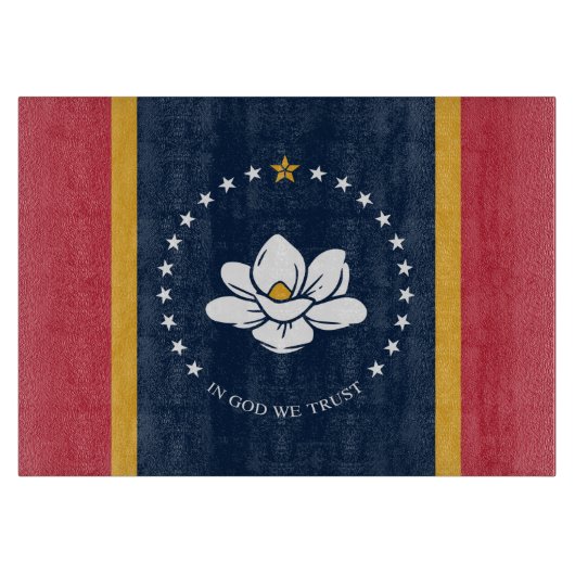 Planche À Découper Drapeau du Mississippi 2020 (Devant)