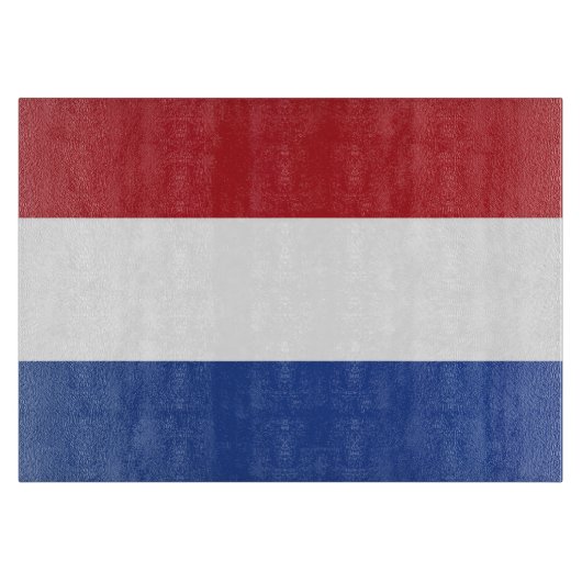 Planche À Découper Drapeau du Pays-Bas (Devant)