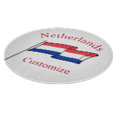 Planche À Découper Drapeau du pays des Pays-Bas Thunder_Cove (Coin)