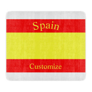 Planche À Découper Drapeau du pays Espagne Thunder_Cove