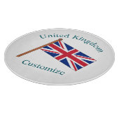 Planche À Découper Drapeau du Royaume-Uni Thunder_Cove (Coin)