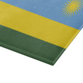 Planche À Découper Drapeau du Rwanda (Coin)