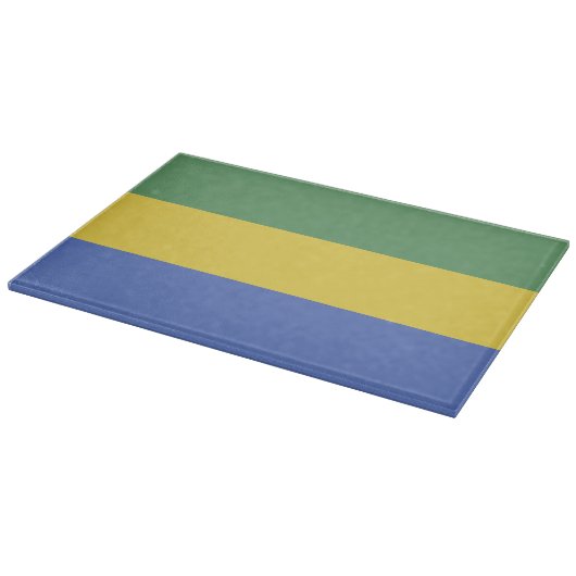Planche À Découper Drapeau Gabon (Coin)