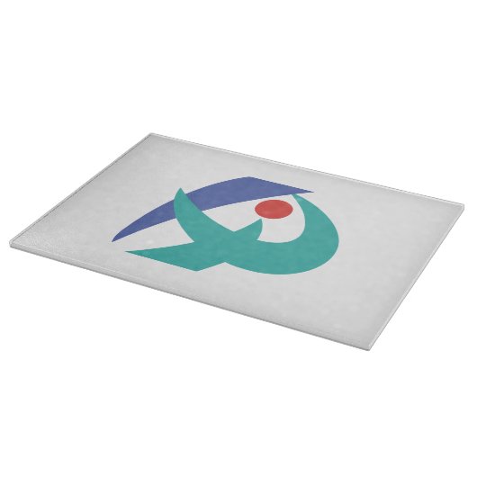 Planche À Découper Drapeau Iga, Mie, Japon (Coin)