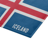 Planche À Découper Drapeau Islande (Coin)