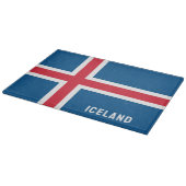 Planche À Découper Drapeau Islande (Coin)