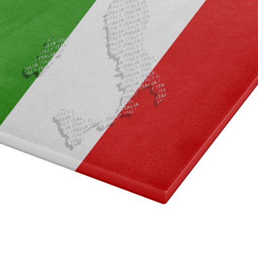 Planche À Découper Drapeau italien (Coin)