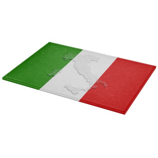 Planche À Découper Drapeau italien (Coin)