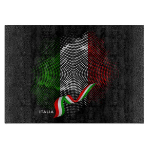 Planche À Découper Drapeau italien