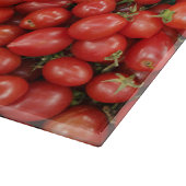 Planche À Découper Drapeau italien de basilic, marbre et tomates (Coin)