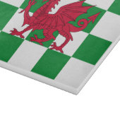 Planche À Découper Drapeau mystique de dragon celtique rouge du Pays  (Coin)