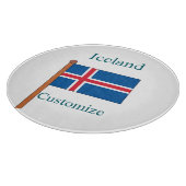 Planche À Découper Drapeau national d'Islande Thunder_Cove (Coin)