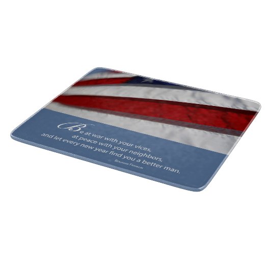 Planche À Découper Drapeau patriotique américain (Coin)