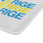 Planche À Découper Drapeau SVERIGE (Coin)