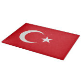 Planche À Découper Drapeau turc (Coin)