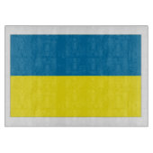 Planche À Découper Drapeau Ukraine (Devant)