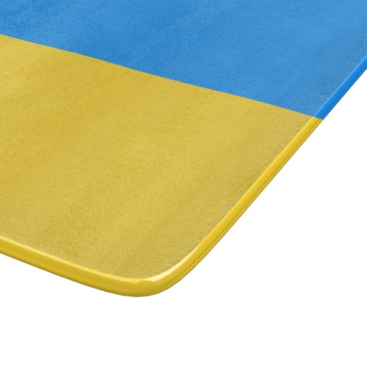 Planche À Découper Drapeau ukrainien (Coin)