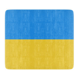 Planche À Découper Drapeau ukrainien