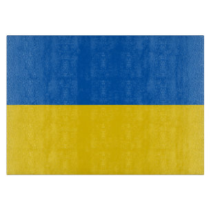 Planche À Découper Drapeau ukrainien