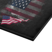 Planche À Découper Drapeau USA (Coin)