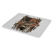 Planche À Découper Drapeau USA Saison Cerf, Buck (Coin)
