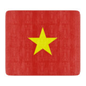 Planche À Découper Drapeau vietnamien (Vietnam) (Devant)