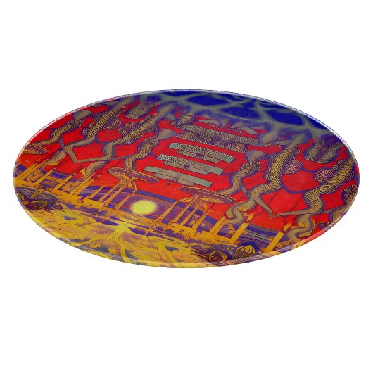 Planche À Découper Dreamland psychédélique (Coin)