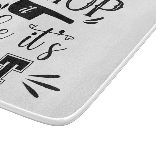 Planche À Découper Drôle Chop It Like It's Hot Kitchen (Coin)