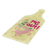 Planche À Découper Drôle Cochon Manger Birthday Cake Pig Out! Dessin (Coin)